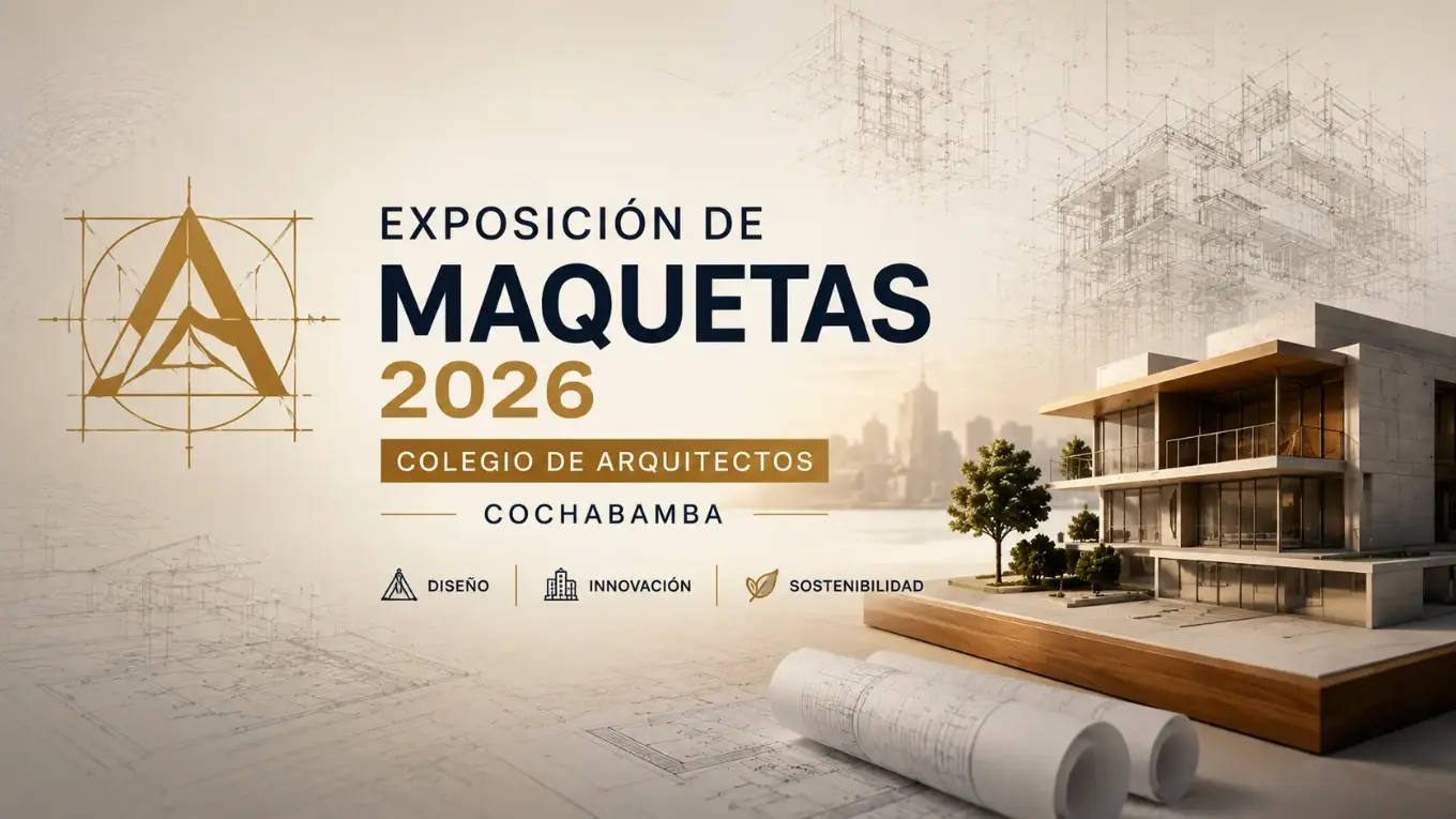 Exposicion de  Maquetas 2026 colegio de arquitectos